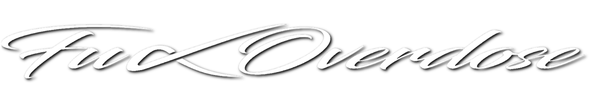 Fuck Overdose Banner! (single colour)