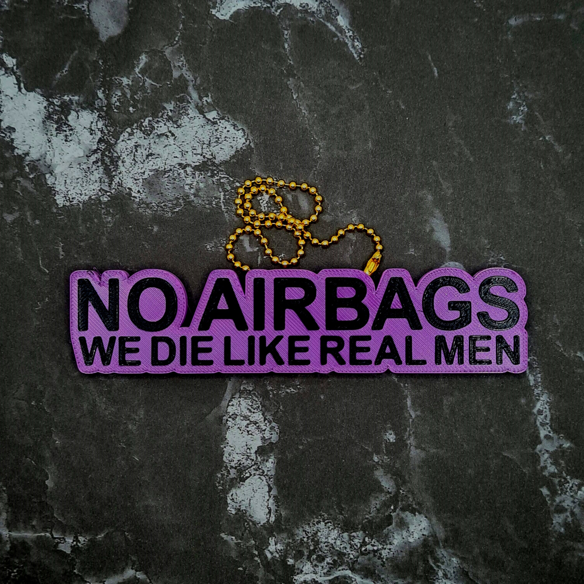 No Airbags Charm!