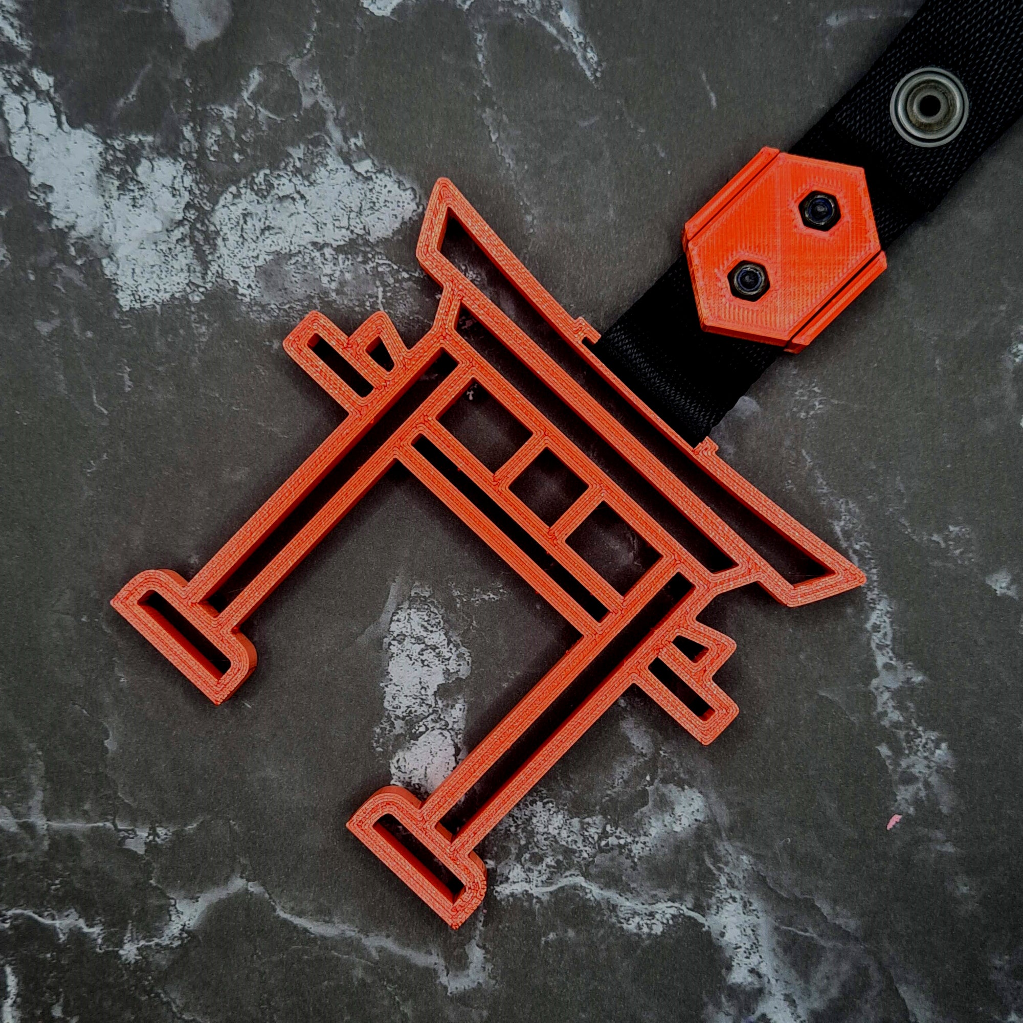 Torii (Shinto Gate) Tsurikawa! (Single Colour)