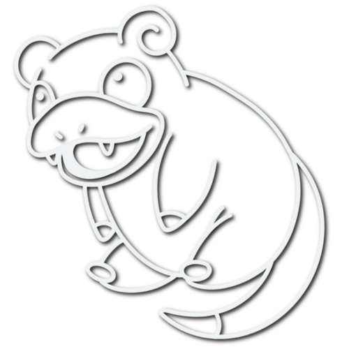 Slowpoke Sticker!
