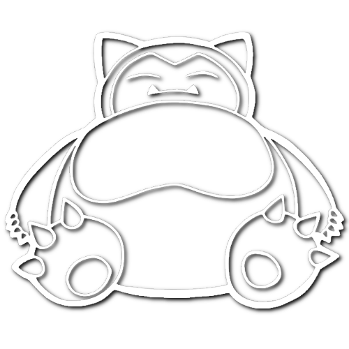 Snorlax Sticker!