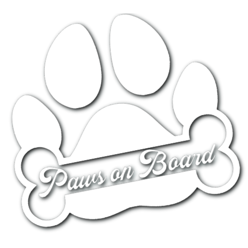 Paws on Board Sticker!
