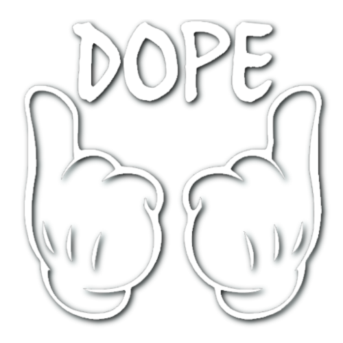Mickey Mouse Dope Hands Logo