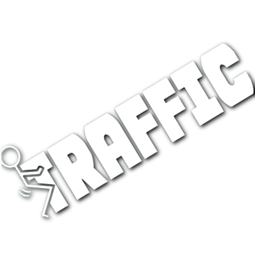 Fuck Traffic Sticker!