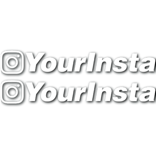 Custom Instagram Stickers! (set of 2)
