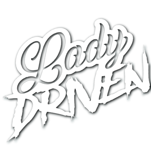Lady Driven Sticker!