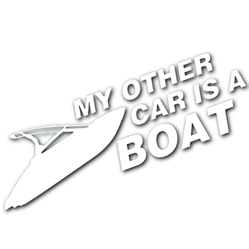 My Other Car is a Boat Sticker!