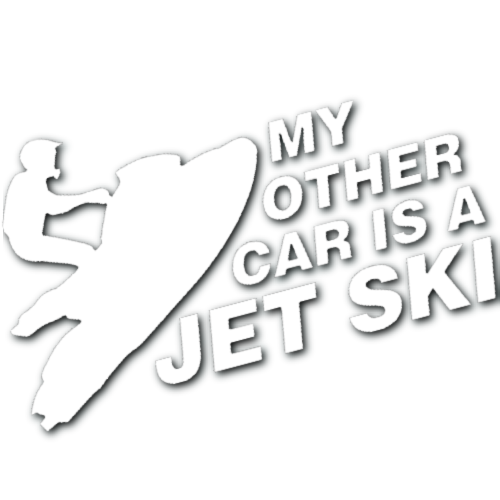 My Other Car is a Jet Ski Sticker!