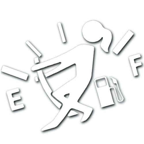 No Gas Sticker! (girl)