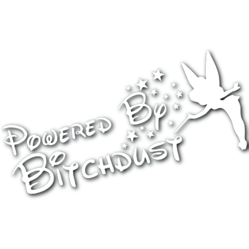 Powered by Bitchdust Sticker!