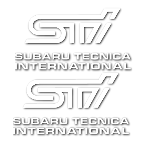 STI Fog Lamp Stickers! (set of 2)