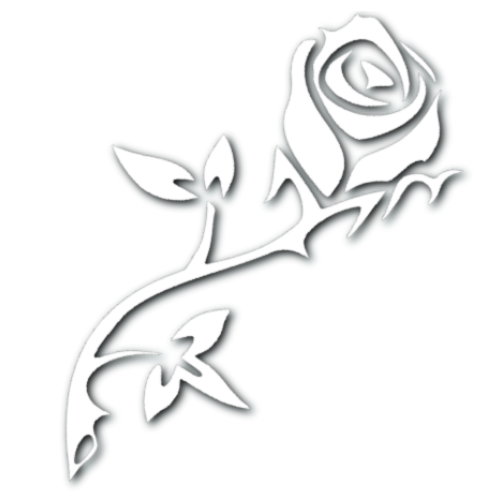 Tribal Rose Sticker!