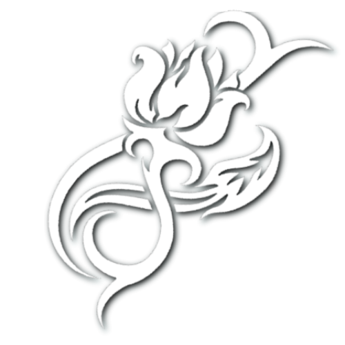 Tribal Rose Sticker!