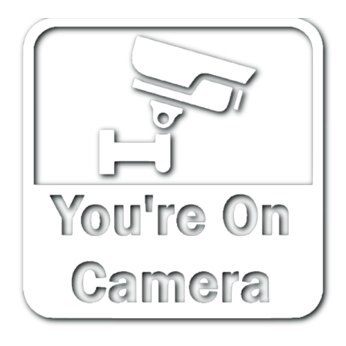 You're on Camera Sticker!