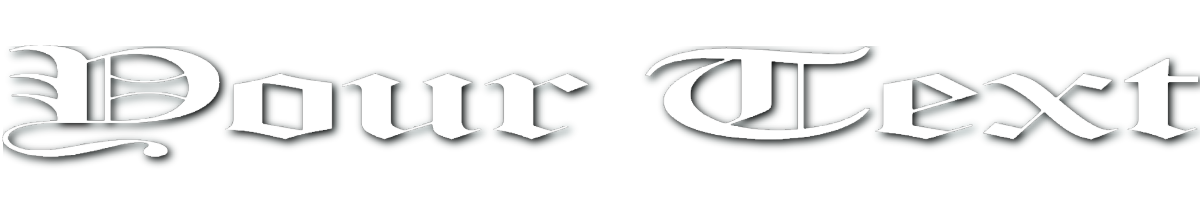 Custom Text Banner! (Old English)