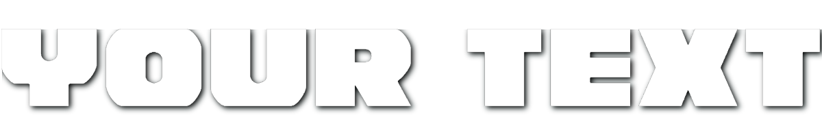 Custom Text Banner! (Regular Font 2)