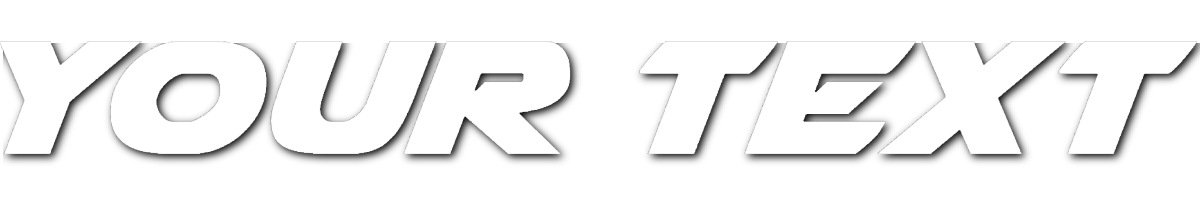 Custom Text Banner! (Style Font 11)