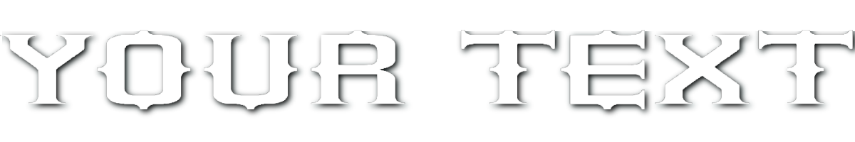 Custom Text Banner! (Style Font 8)