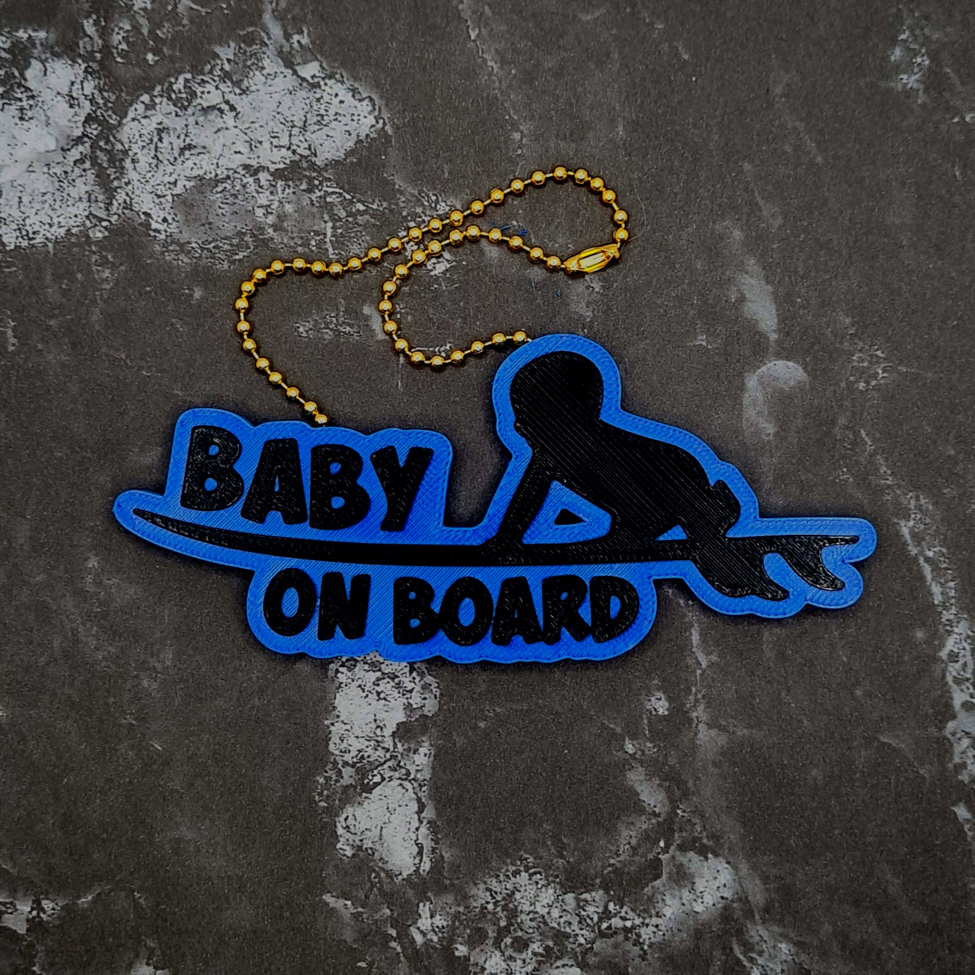 Baby on Board Surf Charm!