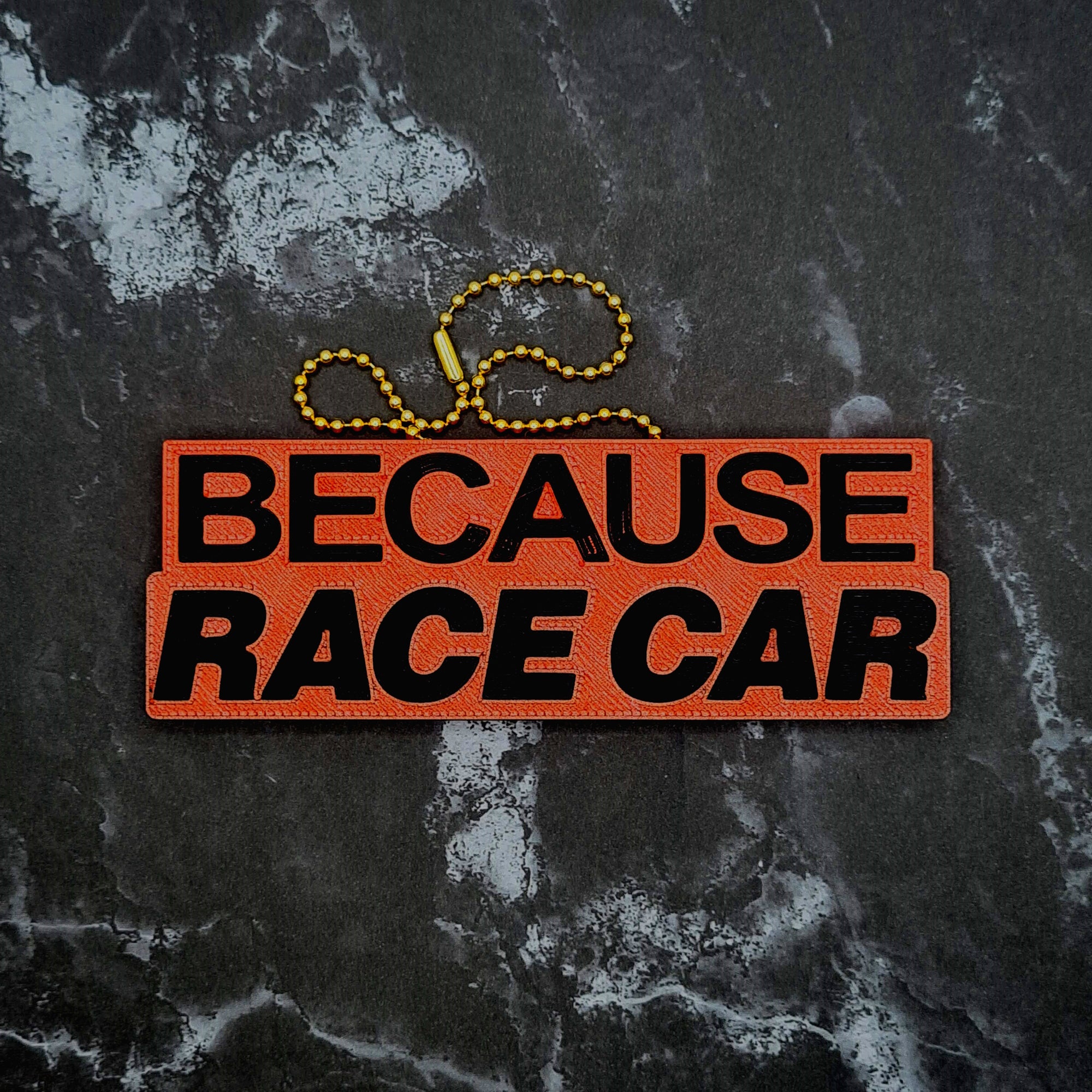 Because Racecar Charm!