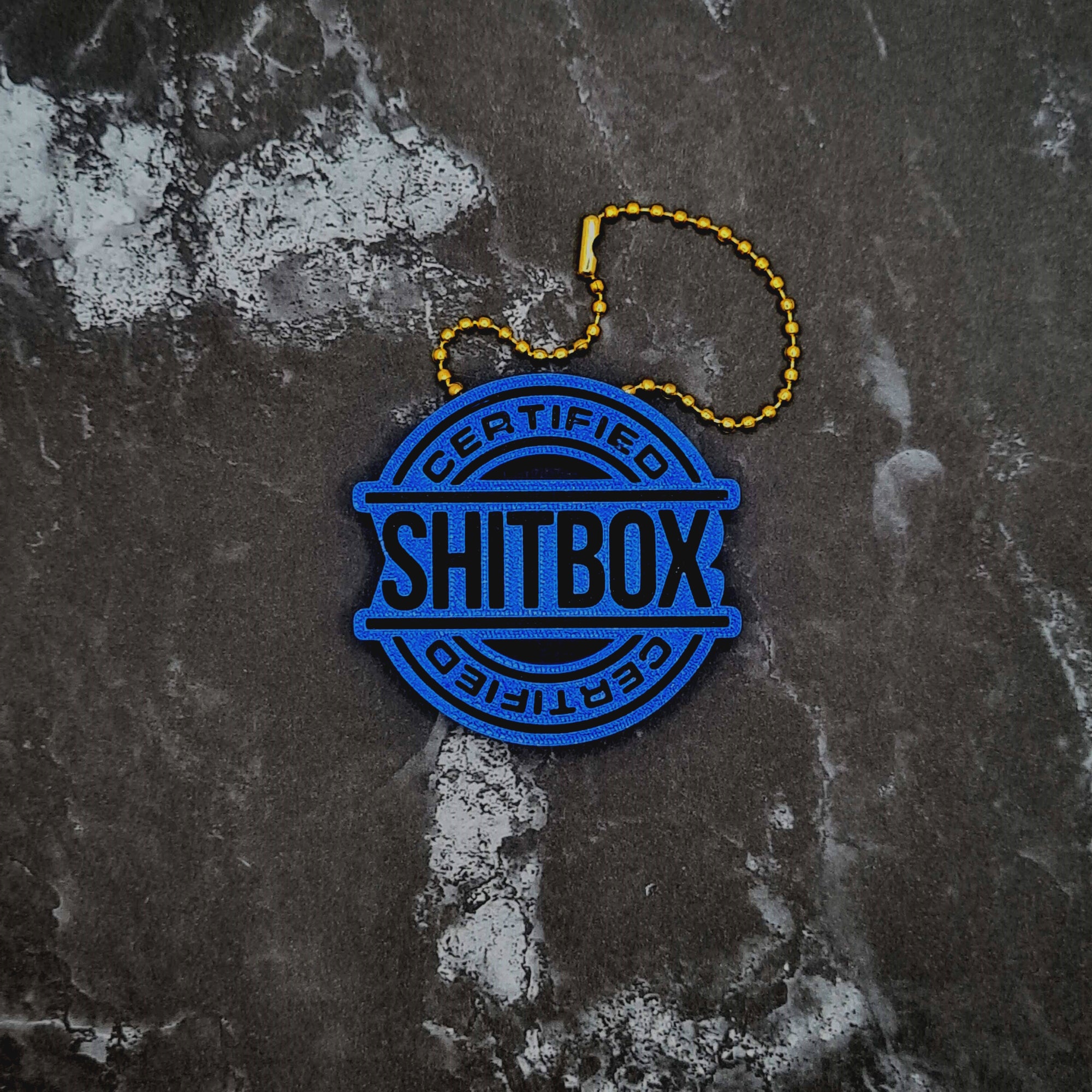 Certified Shitbox Keychain!