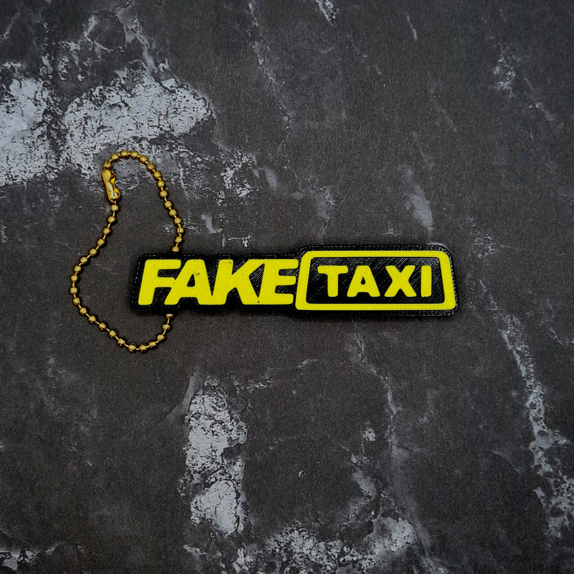 Fake Taxi Keychain!