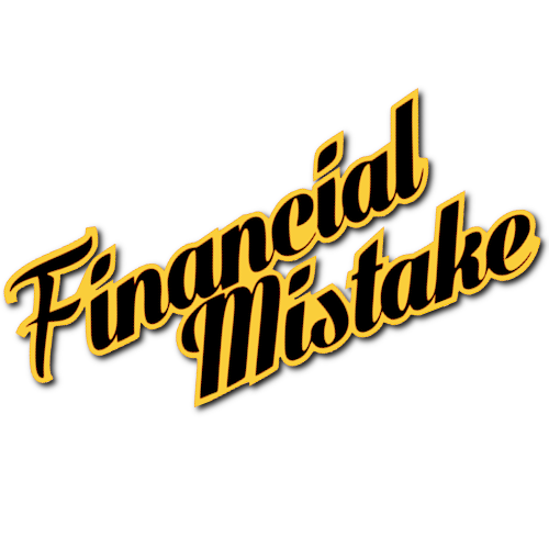 Financial Mistake Sticker! (Multicolour)