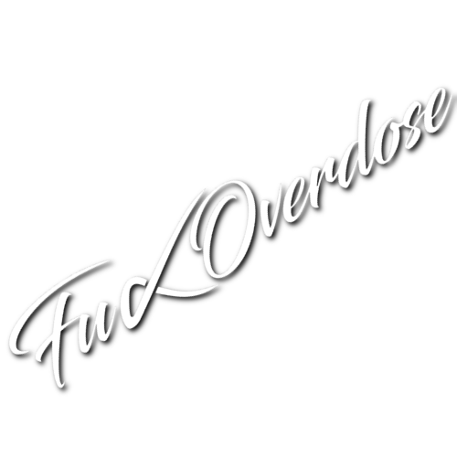 Fuck Overdose Sticker! (single colour)