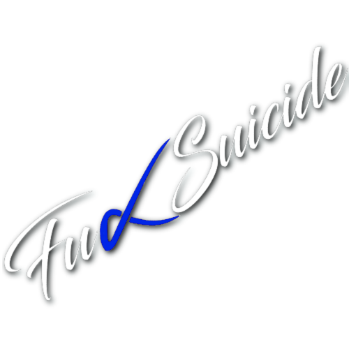 Fuck Suicide Sticker! (multicolour)