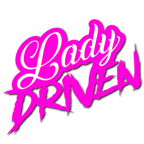 Lady Driven Sticker! (Multicolour)