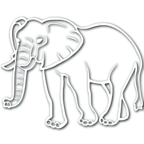 Elephant Sticker!