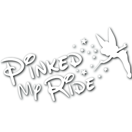 Pinked my Ride Sticker!