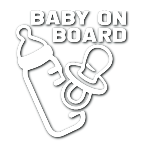 Baby on Board Sticker! (bottle)