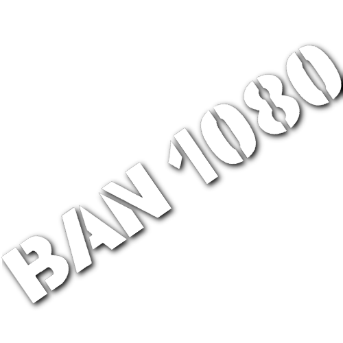 Ban 1080 Sticker!