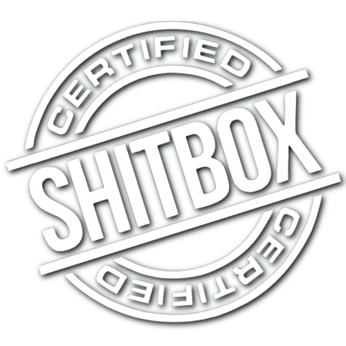 Certified Shitbox Sticker!