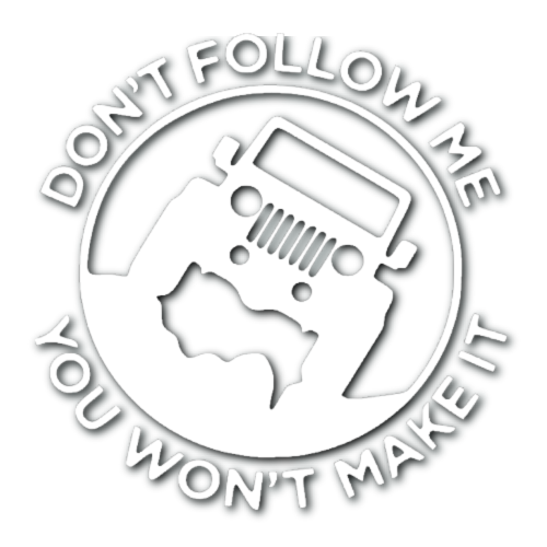 Don't Follow Me, You Won't Make it Sticker!