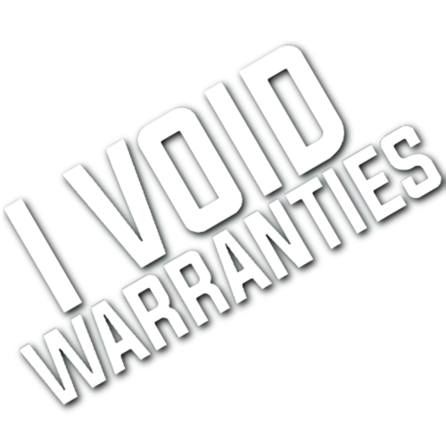 I Void Warranties Sticker!