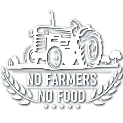 No Farmers No Food Sticker! (Large)