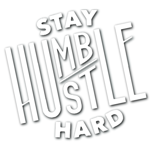 Stay Humble, Hustle Hard Sticker!