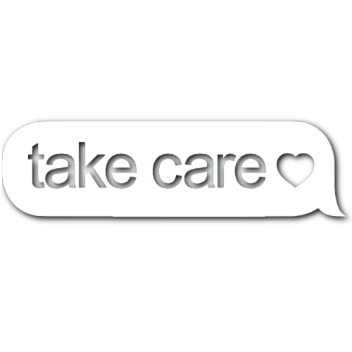 take care Sticker!